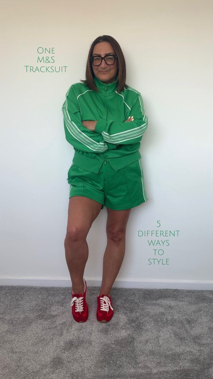 One @marksandspencerstyle tracksuit styled different ways!

Ad/PR
#mymarks #lovethat 
.
.
.
.
.
Personal and celebrity stylist
Wardrobe concierge and management
Manchester Cheshire London Leeds uk Dubai Zurich
How to wear
How to style
Funnel neck jacket
M&S 
Marks and Spencer fashion
Jacket and shorts co-ord
Spring fashion trends for women