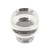 Hickory Hardware P3709-CACH Crysacrylic with Chrome Midway Knob, 1-1/4" Finish, 1-1/4 Inch Diameter | Amazon (US)