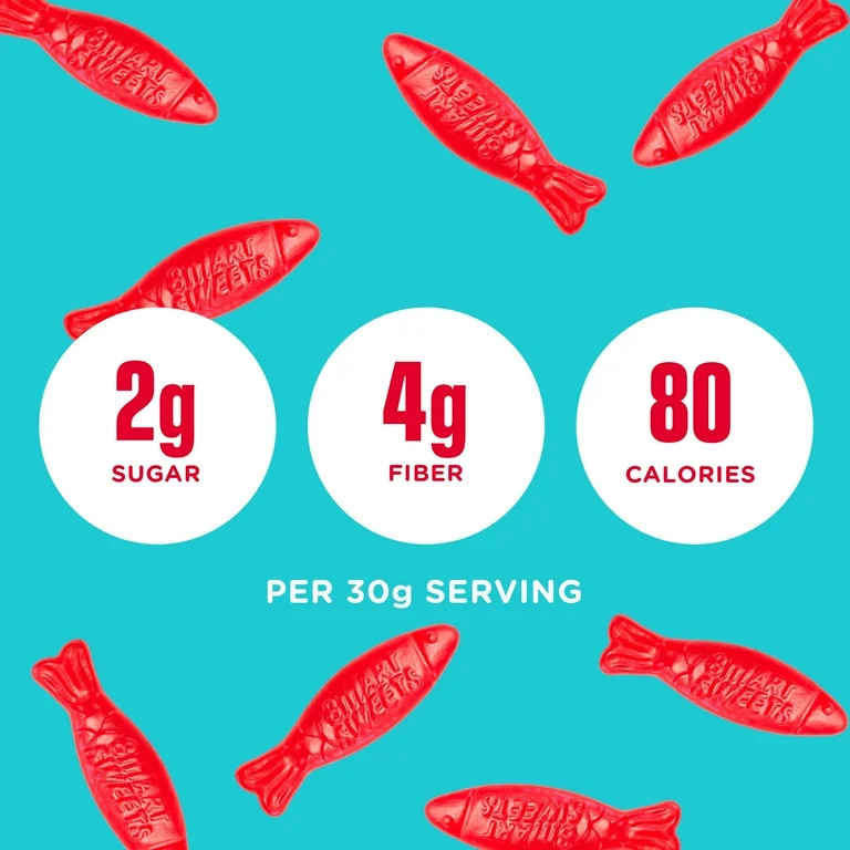 SmartSweets Sweet Fish Gummy Candy, 3.5 oz Pouch | Walmart (US)