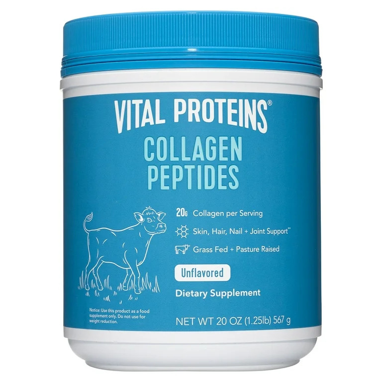 Vital Proteins Unflavored Collagen Peptides, 20 oz | Walmart (US)