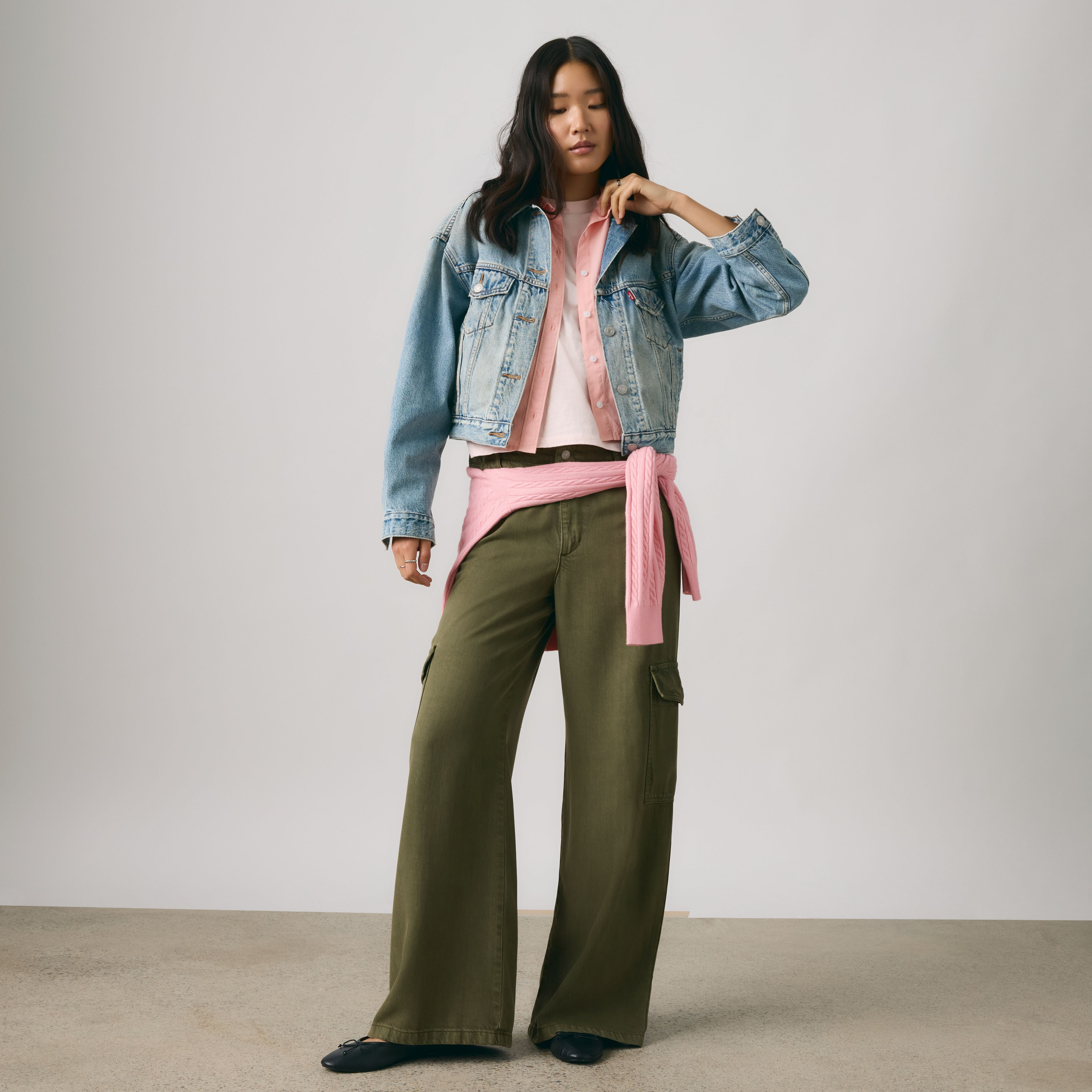 Baggy Dad Cargo TENCEL™ Women's Pants | Levi's US