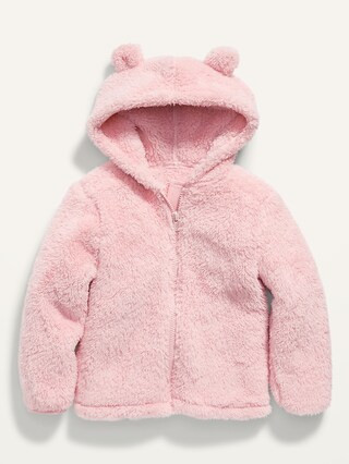 Sherpa Critter Jacket for Toddler Girls | Old Navy (US)