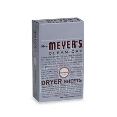 Mrs. Meyer's® Clean Day Aromatherapeutic Lavender 80-Pack Biodegradable Dryer Sheets | Bed Bath & Beyond