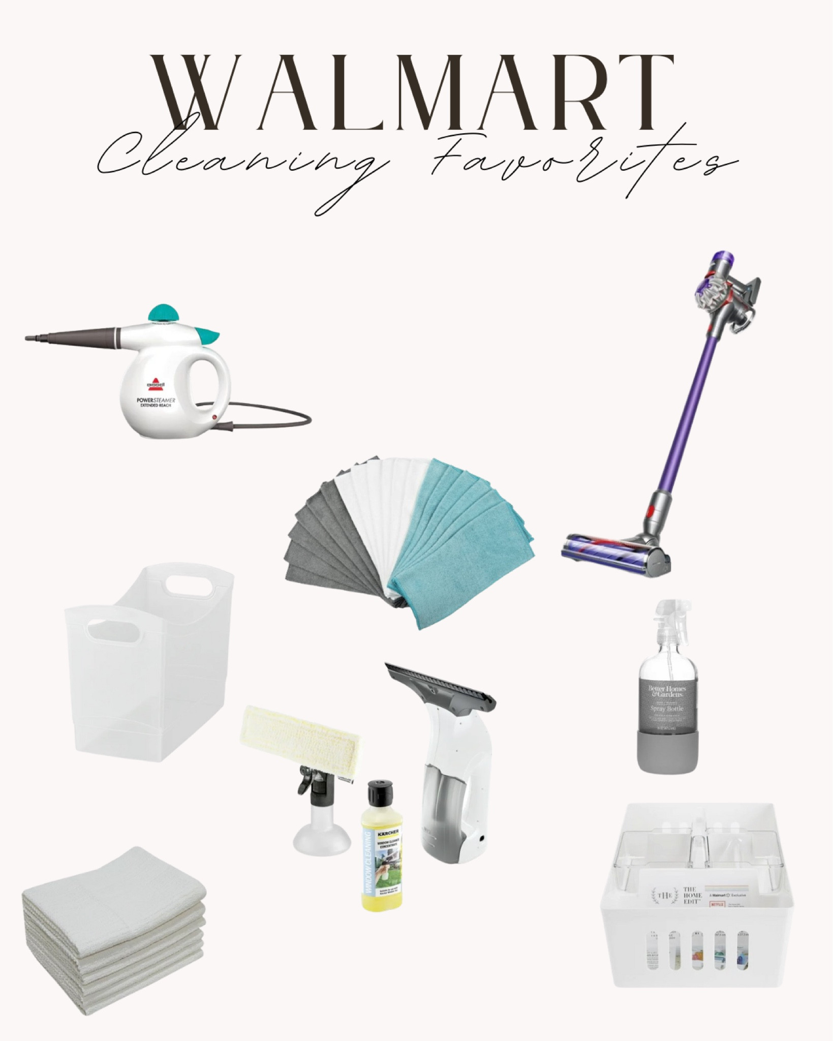 Favorite cleaning supplies from Walmart! I own all of these items and love how they are quality tools that don’t break the bank. 

#LTKhome #LTKSeasonal