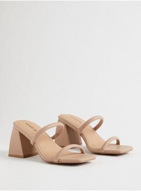 Double Band Triangle Heel Sandal (WW) | Torrid (US & Canada)