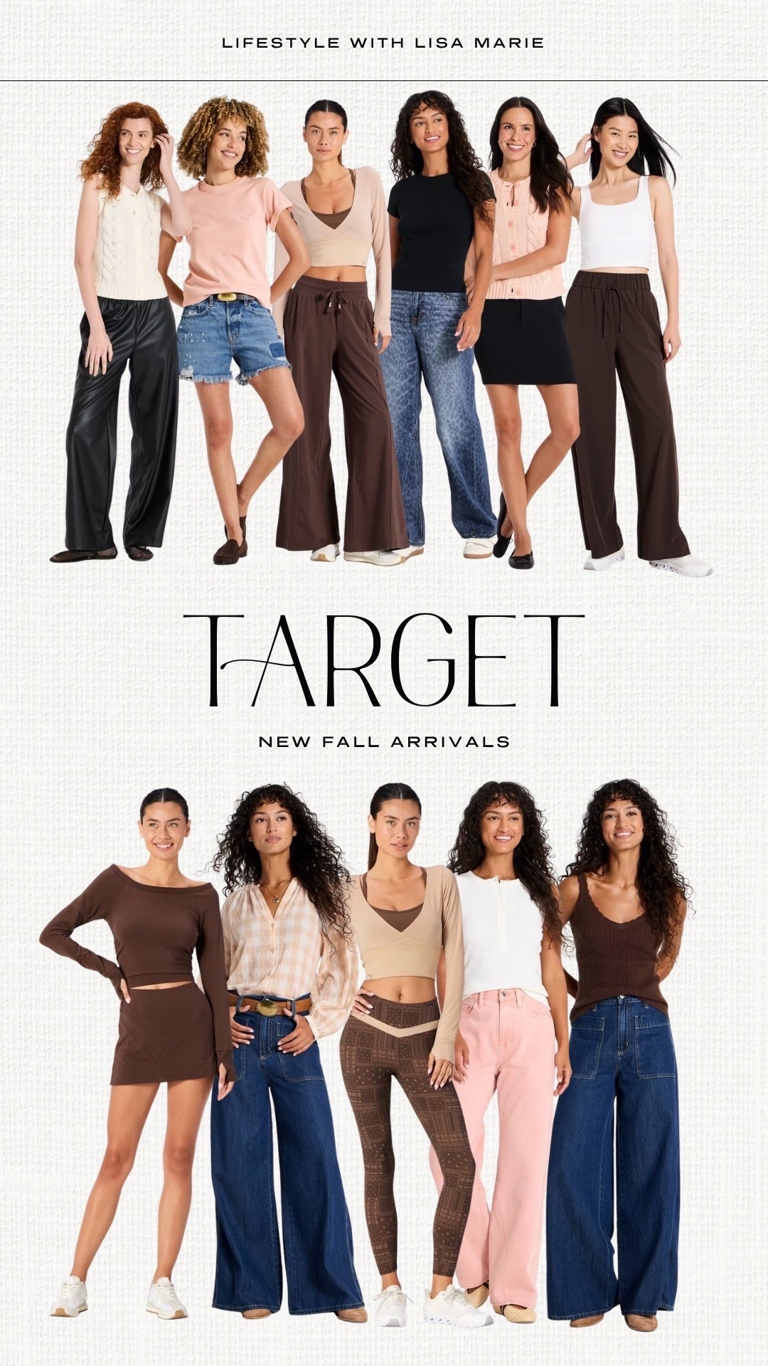Target new fall arrivals! Elevated casual outfits. Activewear and loungewear. Knit tops and cardigans. Plaid tops and bottoms. Wide leg, flare and barrel leg jeans and denim. Two piece matching sets. Fall event and family photo outfits. Business casual outfits. Neutral outfits.

#LTKootd #LTKmomlife #LTKSeasonal
