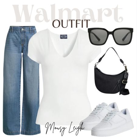 Wide leg denim, basic tee, sunglasses, crossbody, and sneakers! 

walmart, walmart finds, walmart find, walmart fall, found it at walmart, walmart style, walmart fashion, walmart outfit, walmart look, outfit, ootd, inpso, bag, tote, backpack, belt bag, shoulder bag, hand bag, tote bag, oversized bag, mini bag, clutch, blazer, blazer style, blazer fashion, blazer look, blazer outfit, blazer outfit inspo, blazer outfit inspiration, jumpsuit, cardigan, bodysuit, workwear, work, outfit, workwear outfit, workwear style, workwear fashion, workwear inspo, outfit, work style,  spring, spring style, spring outfit, spring outfit idea, spring outfit inspo, spring outfit inspiration, spring look, spring fashion, spring tops, spring shirts, spring shorts, shorts, sandals, spring sandals, summer sandals, spring shoes, summer shoes, flip flops, slides, summer slides, spring slides, slide sandals, summer, summer style, summer outfit, summer outfit idea, summer outfit inspo, summer outfit inspiration, summer look, summer fashion, summer tops, summer shirts, graphic, tee, graphic tee, graphic tee outfit, graphic tee look, graphic tee style, graphic tee fashion, graphic tee outfit inspo, graphic tee outfit inspiration,  looks with jeans, outfit with jeans, jean outfit inspo, pants, outfit with pants, dress pants, leggings, faux leather leggings, tiered dress, flutter sleeve dress, dress, casual dress, fitted dress, styled dress, fall dress, utility dress, slip dress, skirts,  sweater dress, sneakers, fashion sneaker, shoes, tennis shoes, athletic shoes,  dress shoes, heels, high heels, women’s heels, wedges, flats,  jewelry, earrings, necklace, gold, silver, sunglasses, Gift ideas, holiday, gifts, cozy, holiday sale, holiday outfit, holiday dress, gift guide, family photos, holiday party outfit, gifts for her, resort wear, vacation outfit, date night outfit, shopthelook, travel outfit, 

#LTKworkwear #LTKstyletip #LTKSeasonal