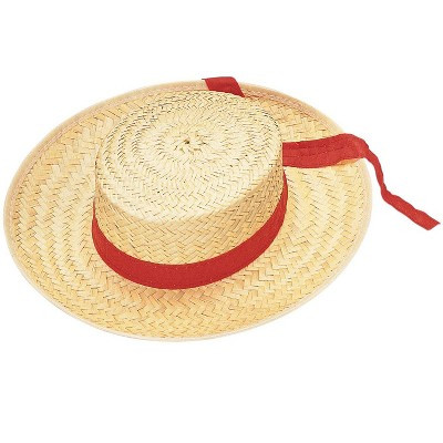 Rubies Adult Straw Gondolier Hat - One Size | Target