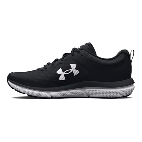 Under Armour Women's Charged Assert 10 D, (001) Black/Black/White, 6, US | Amazon (US)