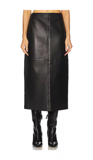 Marta Skirt in Black | Revolve Clothing (Global)