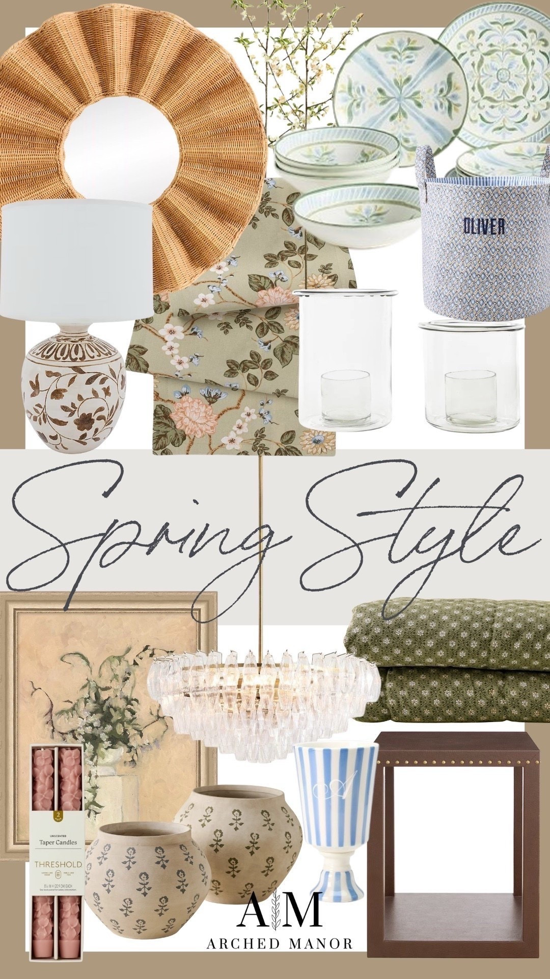 Favorites for SPRING 🌸 I found some of the prettiest seasonal decor including this gorgeous lamp and table runner! 



#LTKSeasonal #LTKHome