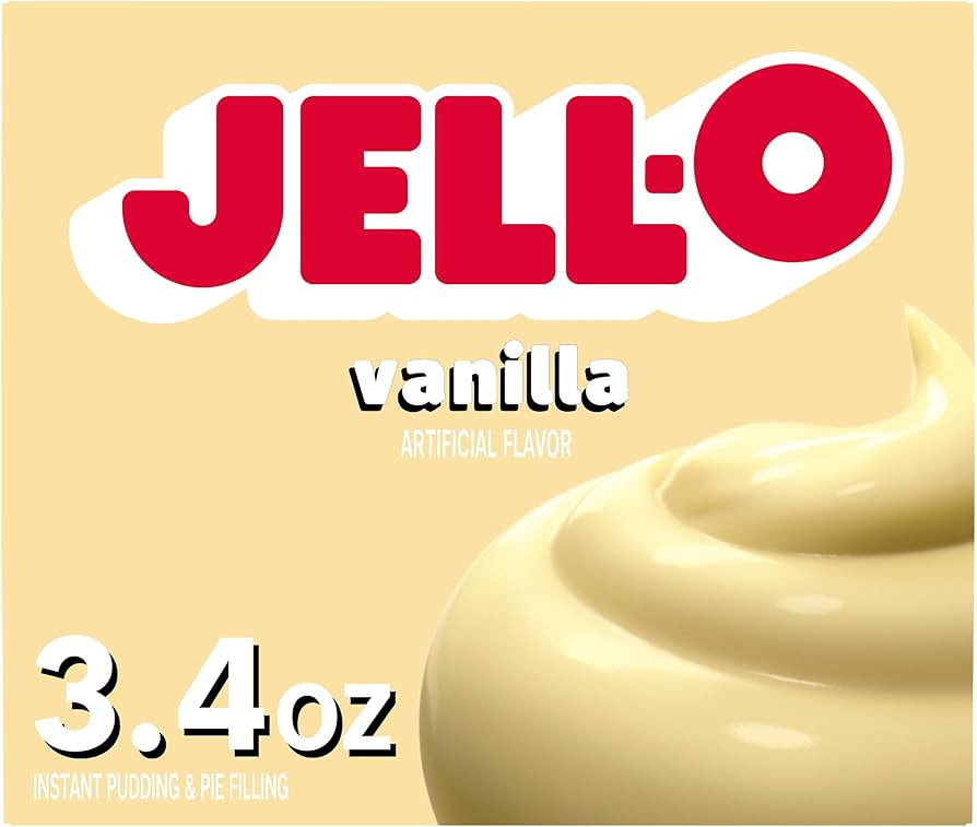 Jell-O Instant Pudding & Pie Filling, 3.4 Oz | Amazon (US)