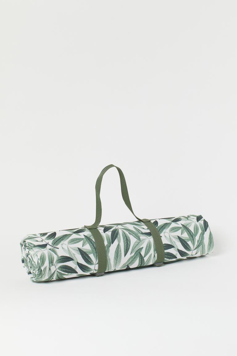 Khaki green/Leaf print | H&M (UK, MY, IN, SG, PH, TW, HK)