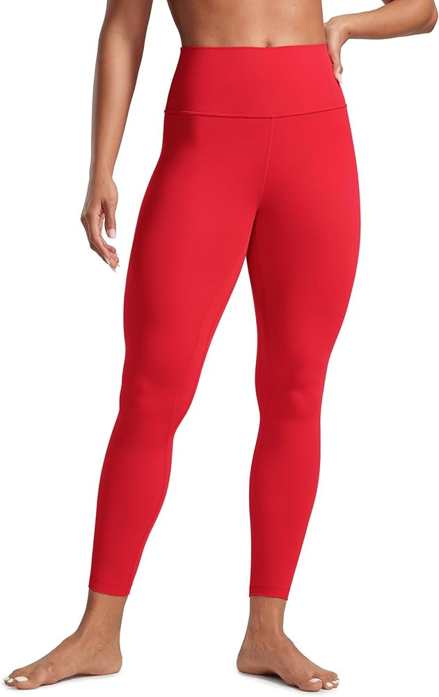 CRZ YOGA Butterlift Workout Leggings 25" - High Waisted Pilates Gym Athletic Womens Yoga Pants Bu... | Amazon (US)