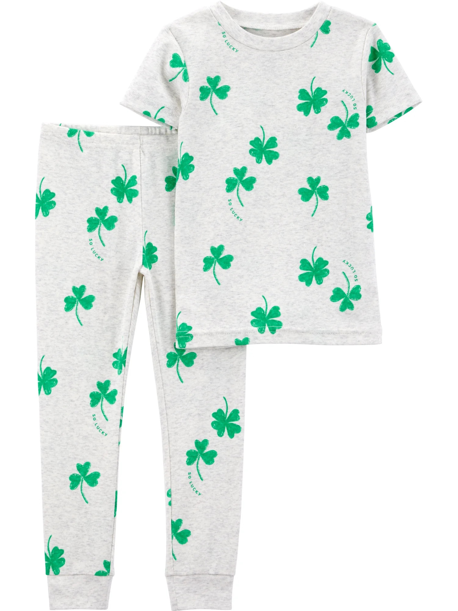 Carter's Child of Mine Baby and Toddler St Patrick's Pajama, 2-Piece, Sizes 12M-5T | Walmart (US)
