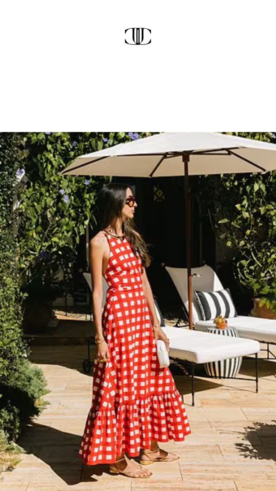 The perfect dress for your upcoming Memorial Day or Fourth of July plans.