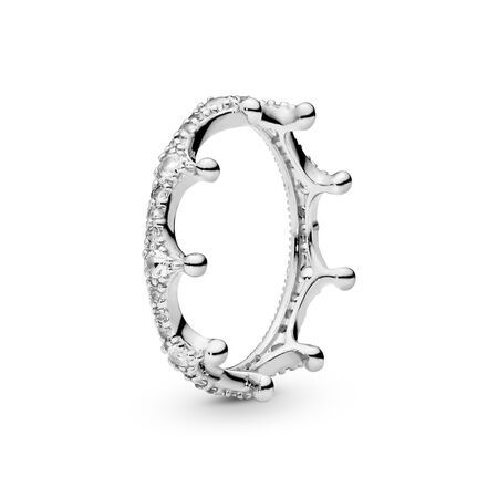 Clear Sparkling Crown Ring
Sterling silver, Cubic Zirconia | Pandora (US)