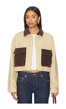 Hudson Jeans Chore Jacket in Blank Canvas from Revolve.com | Revolve Clothing (Global)