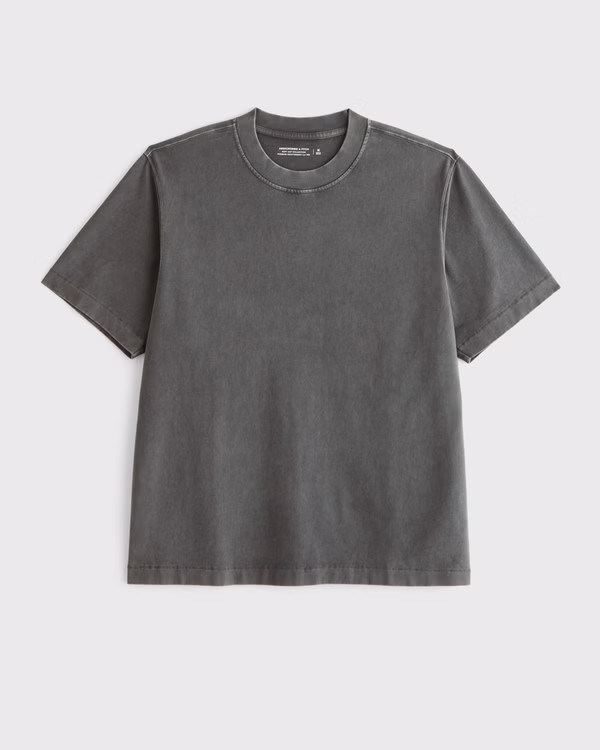 Men's Premium Heavyweight 2.0 Tee | Men's Tops | Abercrombie.com | Abercrombie & Fitch (US)