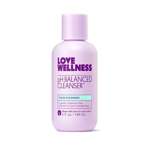Love Wellness pH Balancing Cleanser | Feminine Vaginal Wash | Fragrance-Free | Vaginal Cleanser for Balanced pH, Intimate Health & Hygiene | Non-Irritating with Aloe Vera for Sensitive Skin | 5 Fl Oz | Amazon (US)