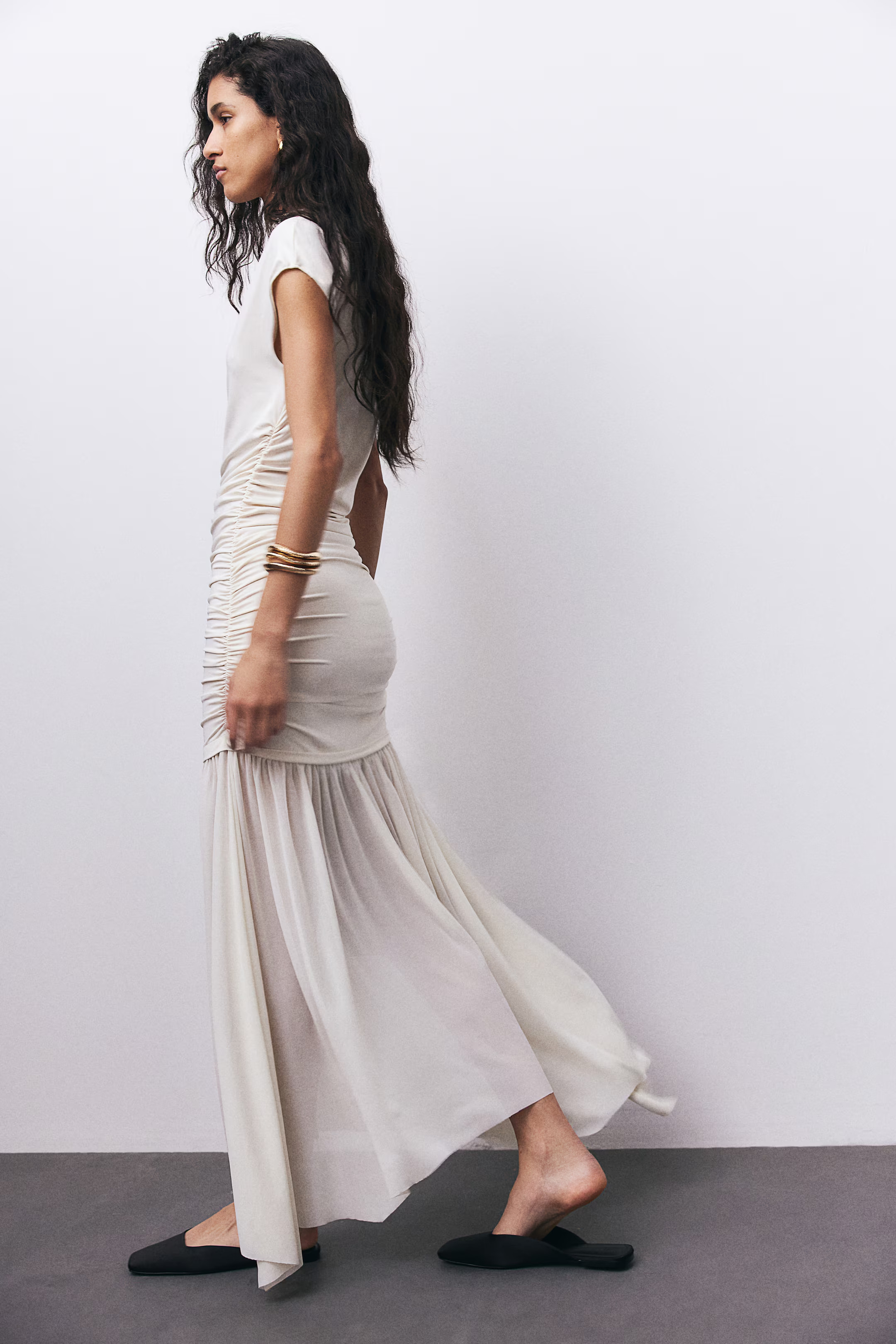 3-pack stretch bracelets - Gold-coloured - Ladies | H&M GB | H&M (UK, MY, IN, SG, PH, TW, HK)