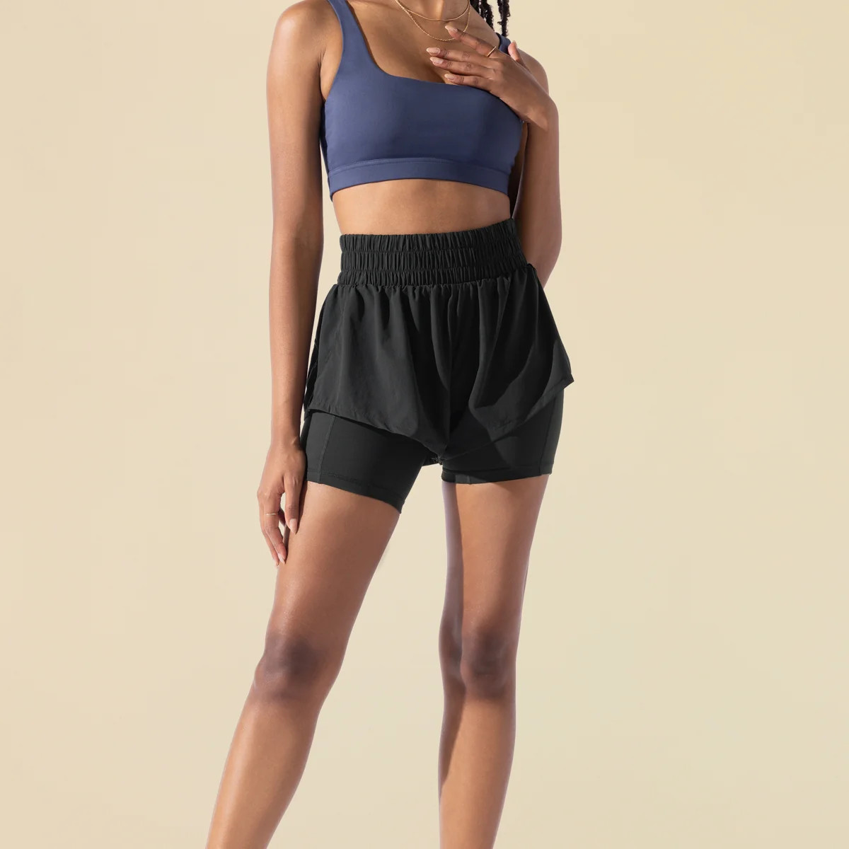 Midi Supershort\u2122 - Black | POPFLEX