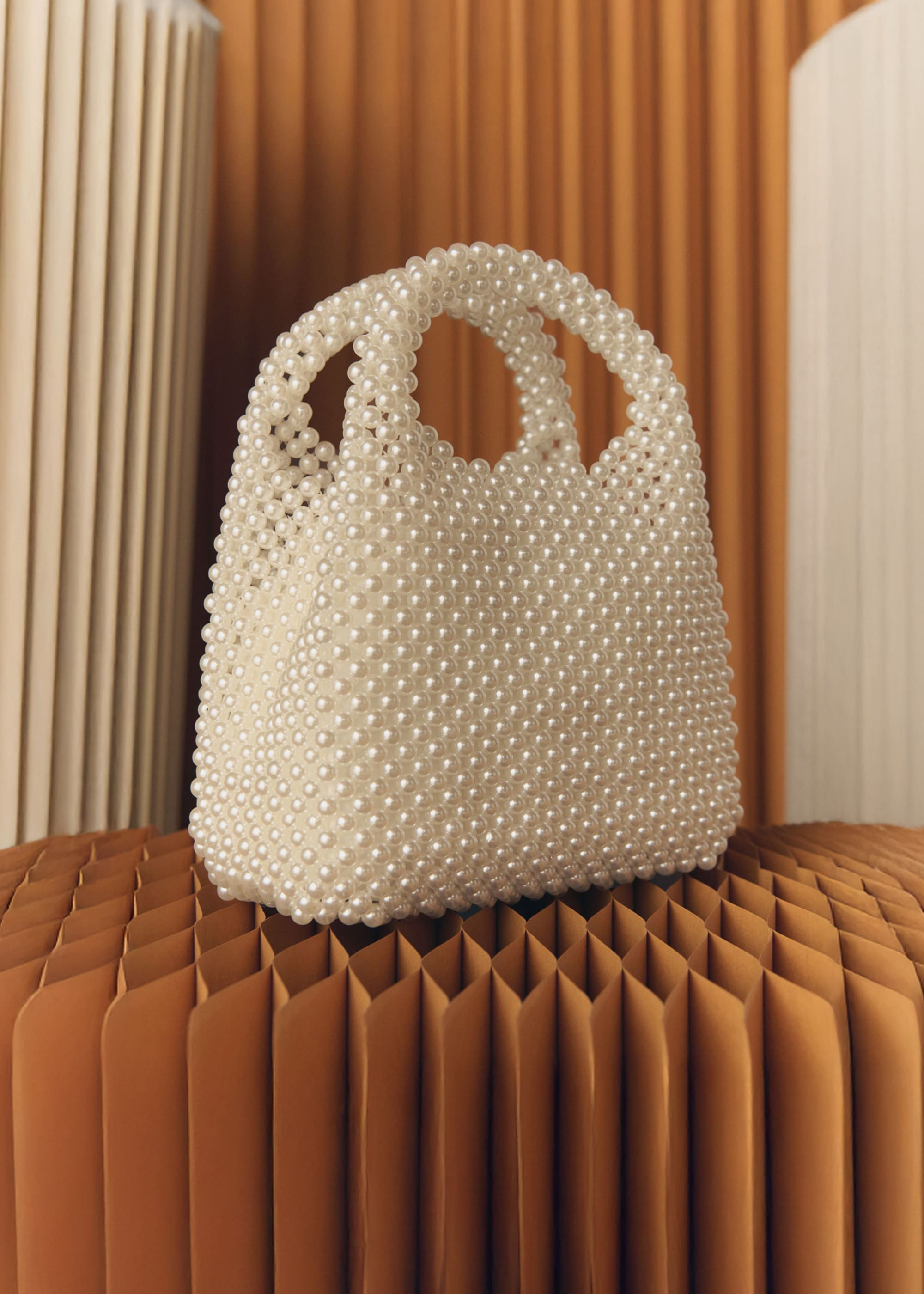 Hobbs Women's Kamala Pearl Bag - Ivory | Hobbs