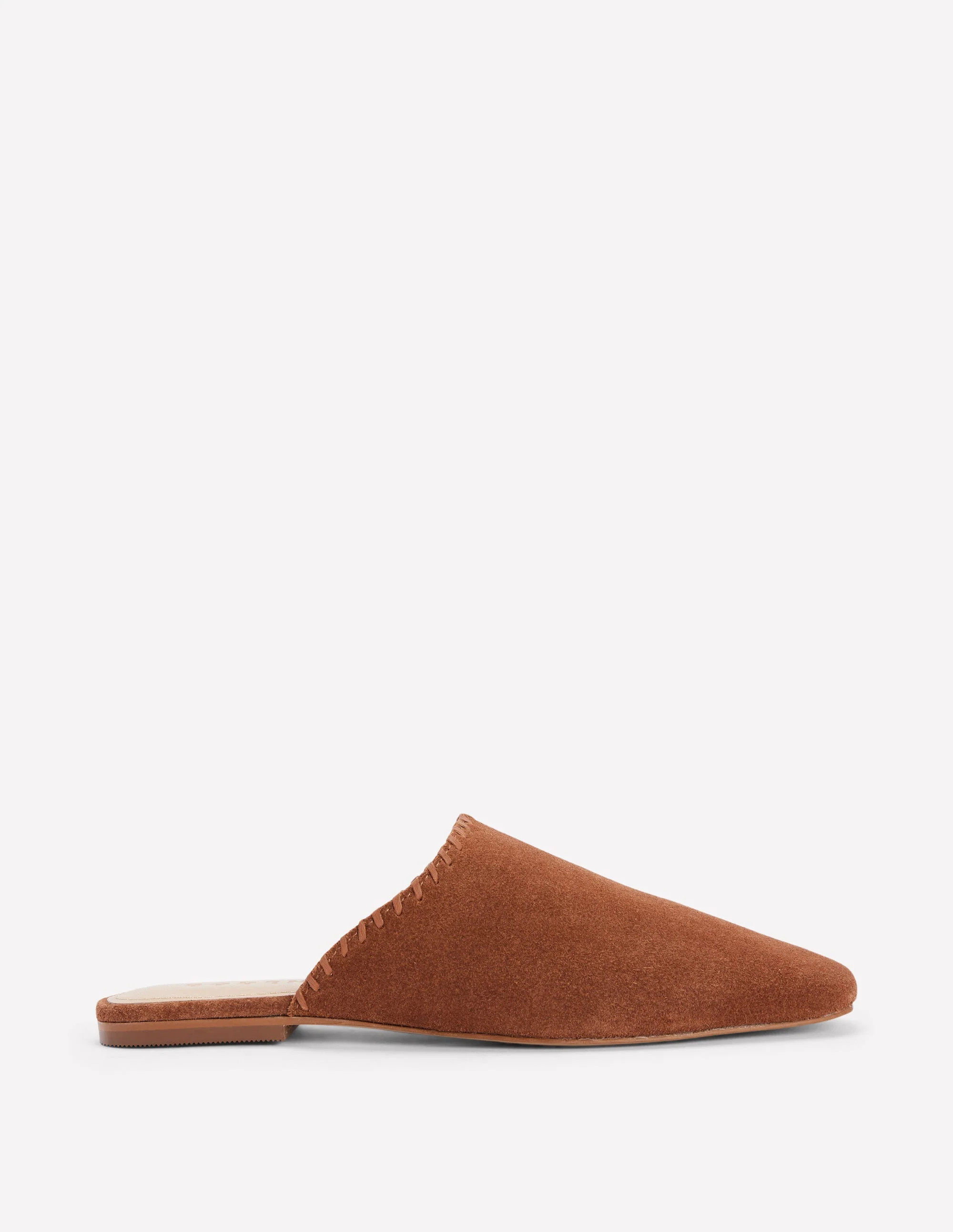 Mule Slipper Loafer-Tan Suede | Boden UK