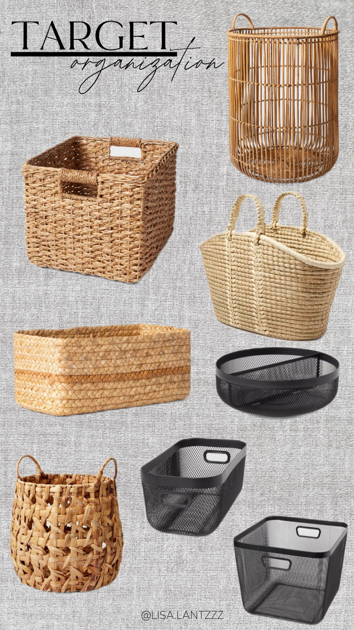 Target Basket Organizers 🤓

some of the top rated organizers at Target and the tried and true wicker baskets are always my favorite 🤍



#LTKfindsunder50 #LTKhome #LTKSpringSale