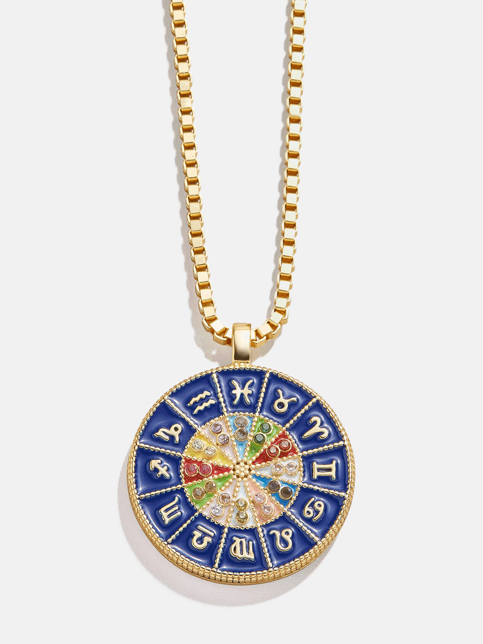 Astro 18K Gold Medallion Necklace | BaubleBar (US)