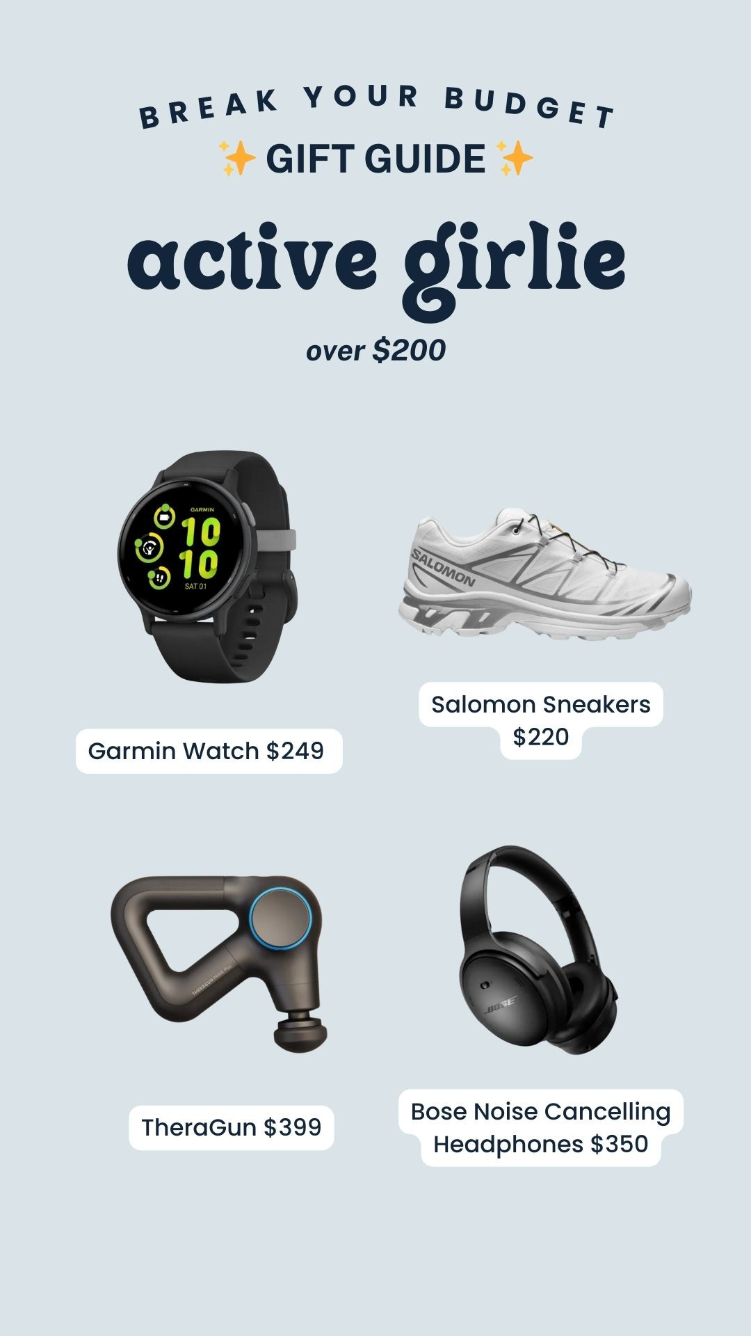 Gift Guide Over $200: Active/Fitness Splurges 

 

#LTKGiftGuide #LTKHoliday #LTKSeasonal