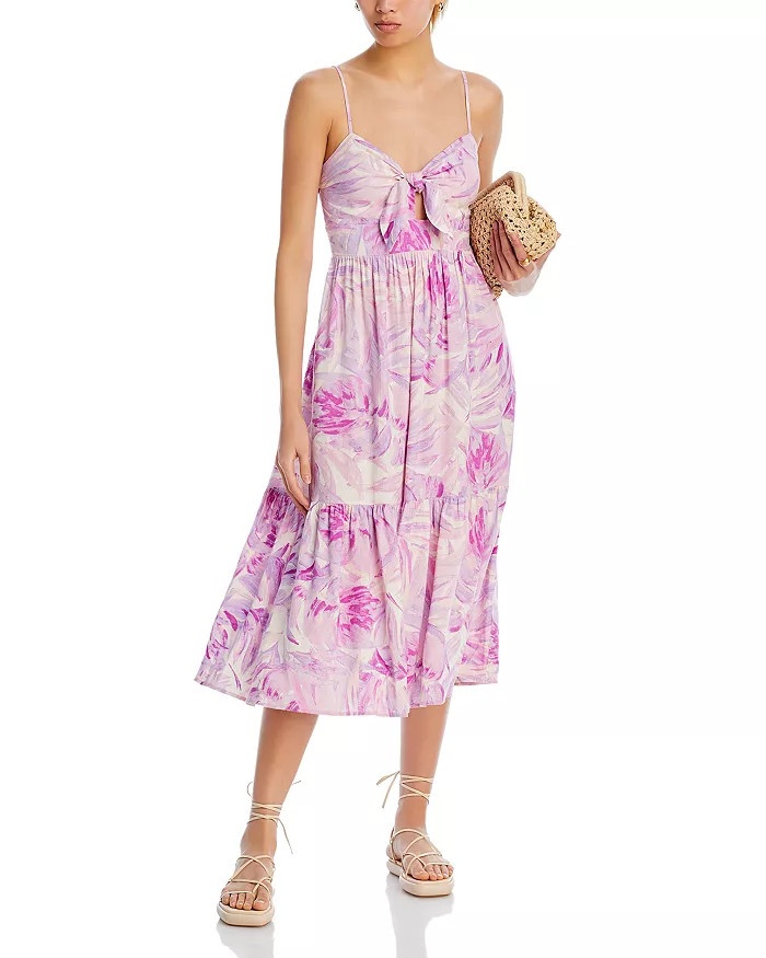 Tie Front Midi Dress - 100% Exclusive | Bloomingdale's (US)
