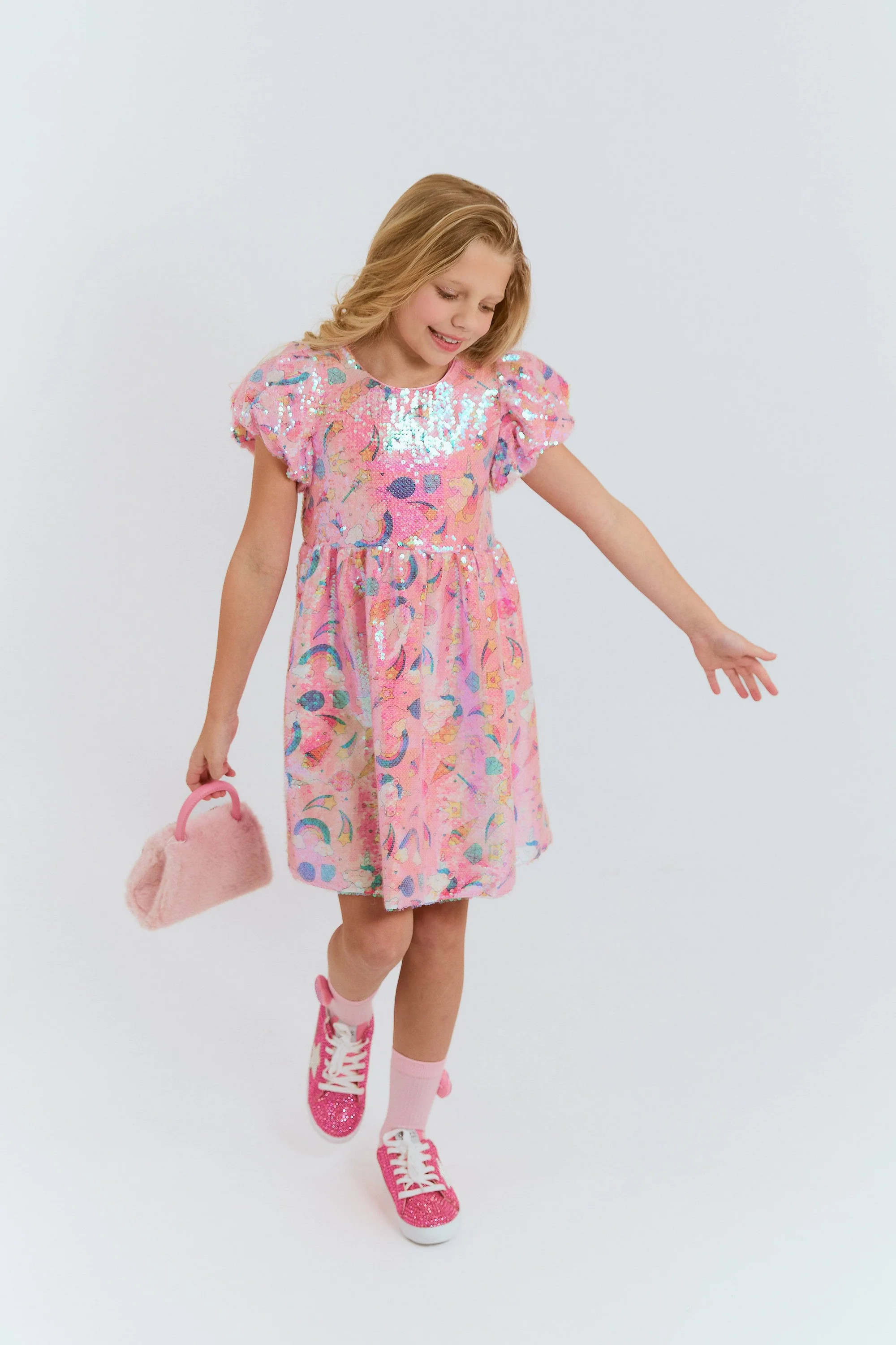 Unicorn Dream Sequin Dress | Lola + The Boys