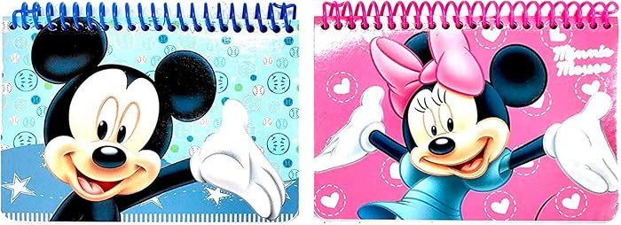 Disney Mickey Mouse Spiral Autograph Books - 2 Books Set (Mickey&Minnie) | Amazon (US)