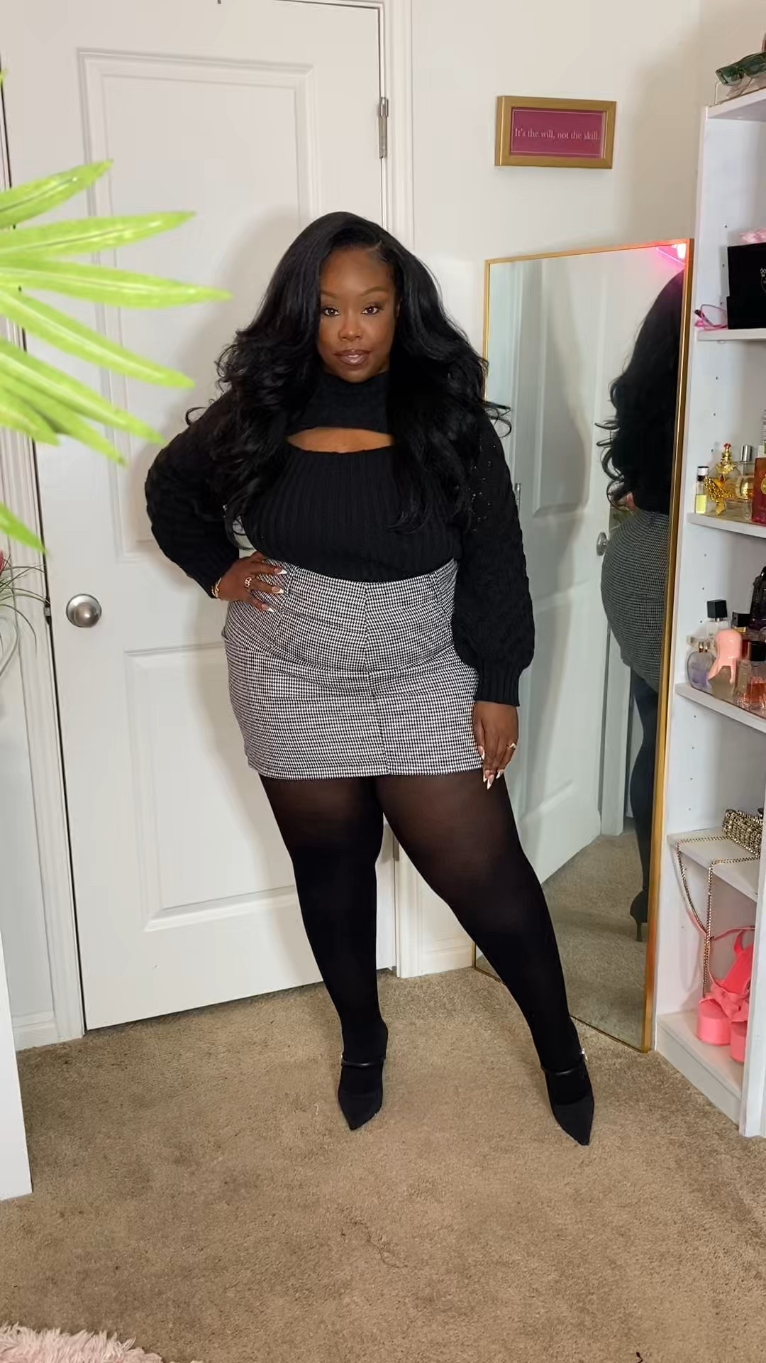 Super cute Holiday Look 🖤

#LTKMidsize #LTKPlusSize #LTKHoliday