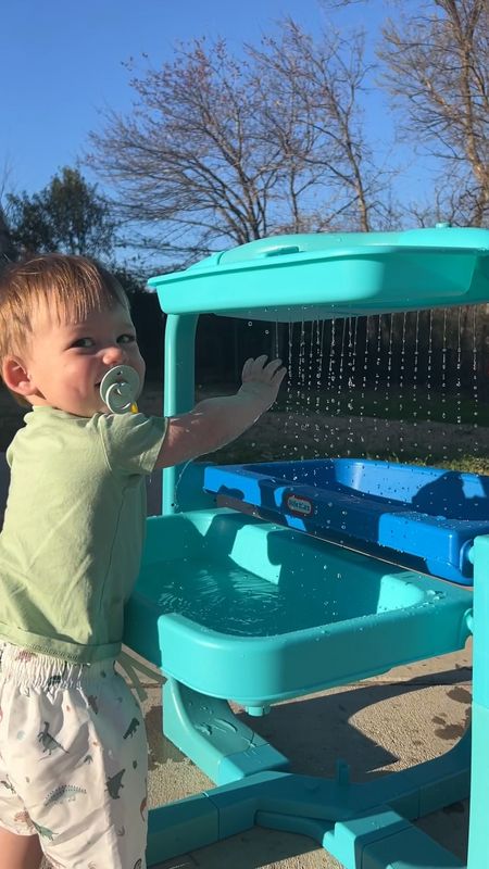 Folding water table for toddlers! It saves so much space and doesn’t have to stay outside to get dirty when you aren’t using it. Perfect for summer outside activities! 

#LTKbaby #LTKhome #LTKkids