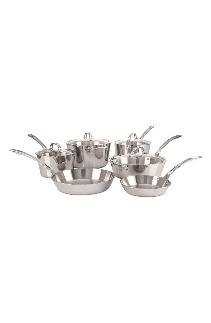 Viking Contemporary 10-Piece 3-Ply Cookware Set | Nordstrom