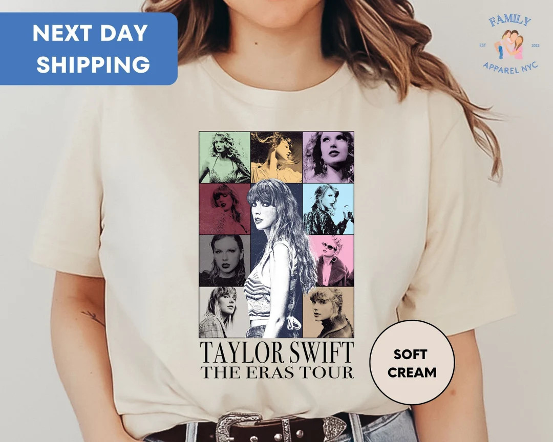 Swiftie Fan Shirt, Taylor Swift Eras Tour Tee, Taylor Swift Merch Shirt, Midnights Concert Gift, ... | Etsy (US)