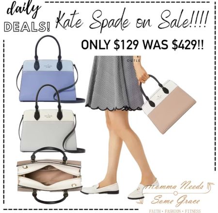 Kate Spade bag on sale today!!

#LTKSaleAlert #LTKFindsUnder100 #LTKStyleTip