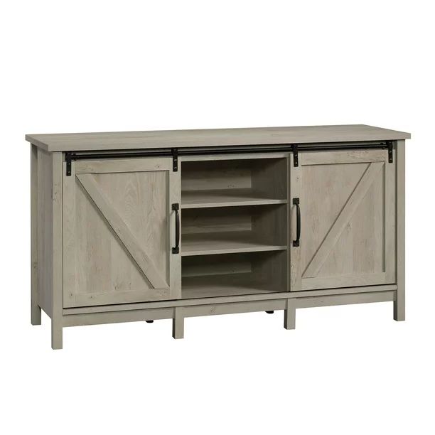 Better Homes & Gardens Modern Farmhouse TV Stand for TVs up to 70", Rustic White Finish | Walmart (US)