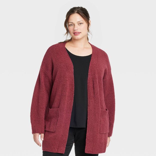 Women's Plus Size Cardigan - Ava & Viv™ | Target