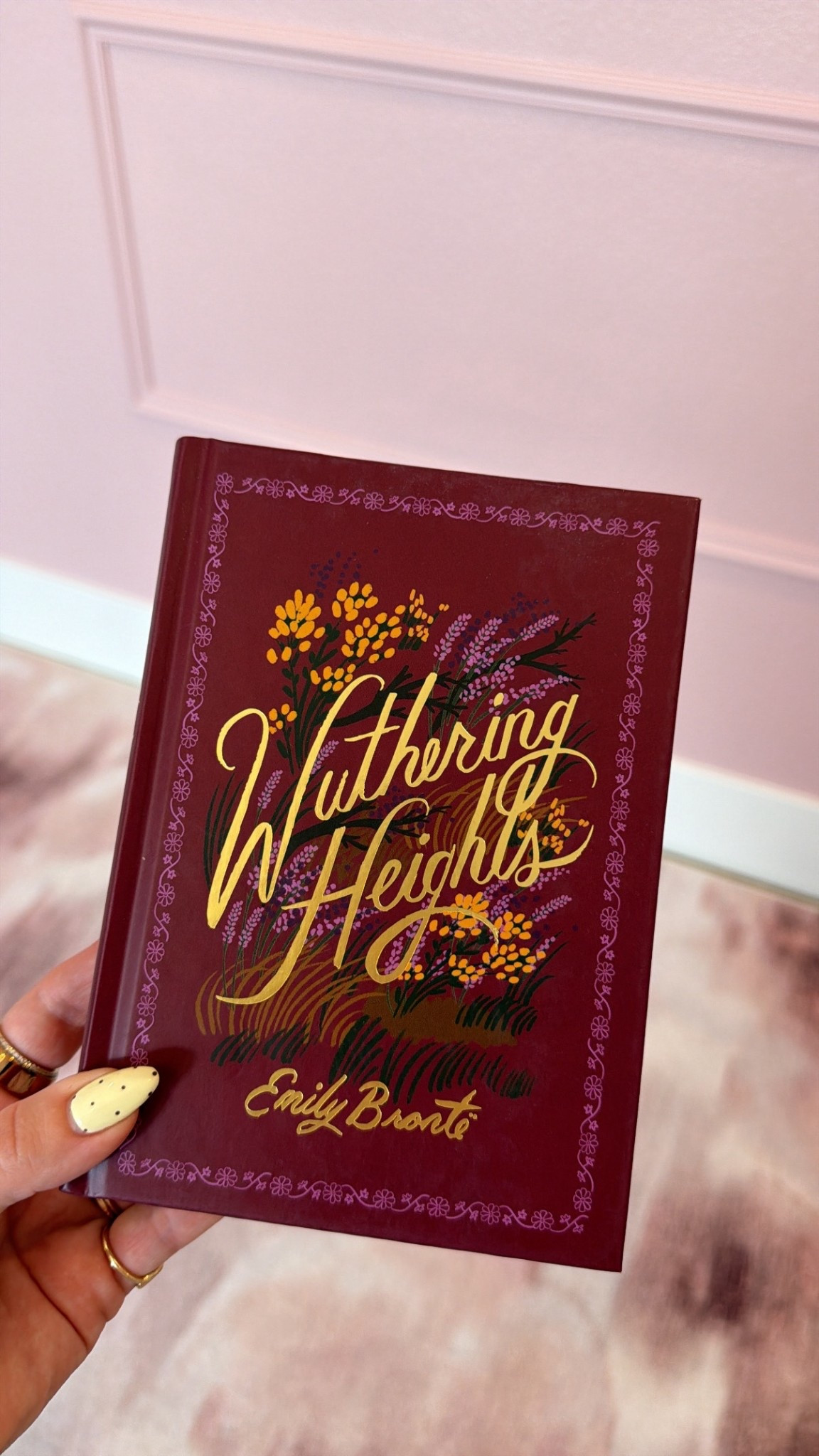 prettiest edition of Wuthering Heights! excited to read! 

#LTKHome #LTKspring