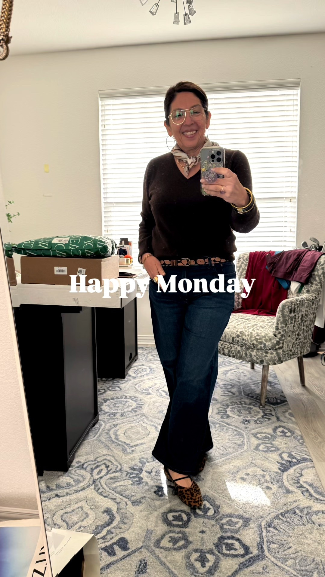 Happy Monday. It’s cold here in Dallas so I am wearing a cozy sweater and jeans  

#LTKdayinmylife #LTKgrwm #LTKootd