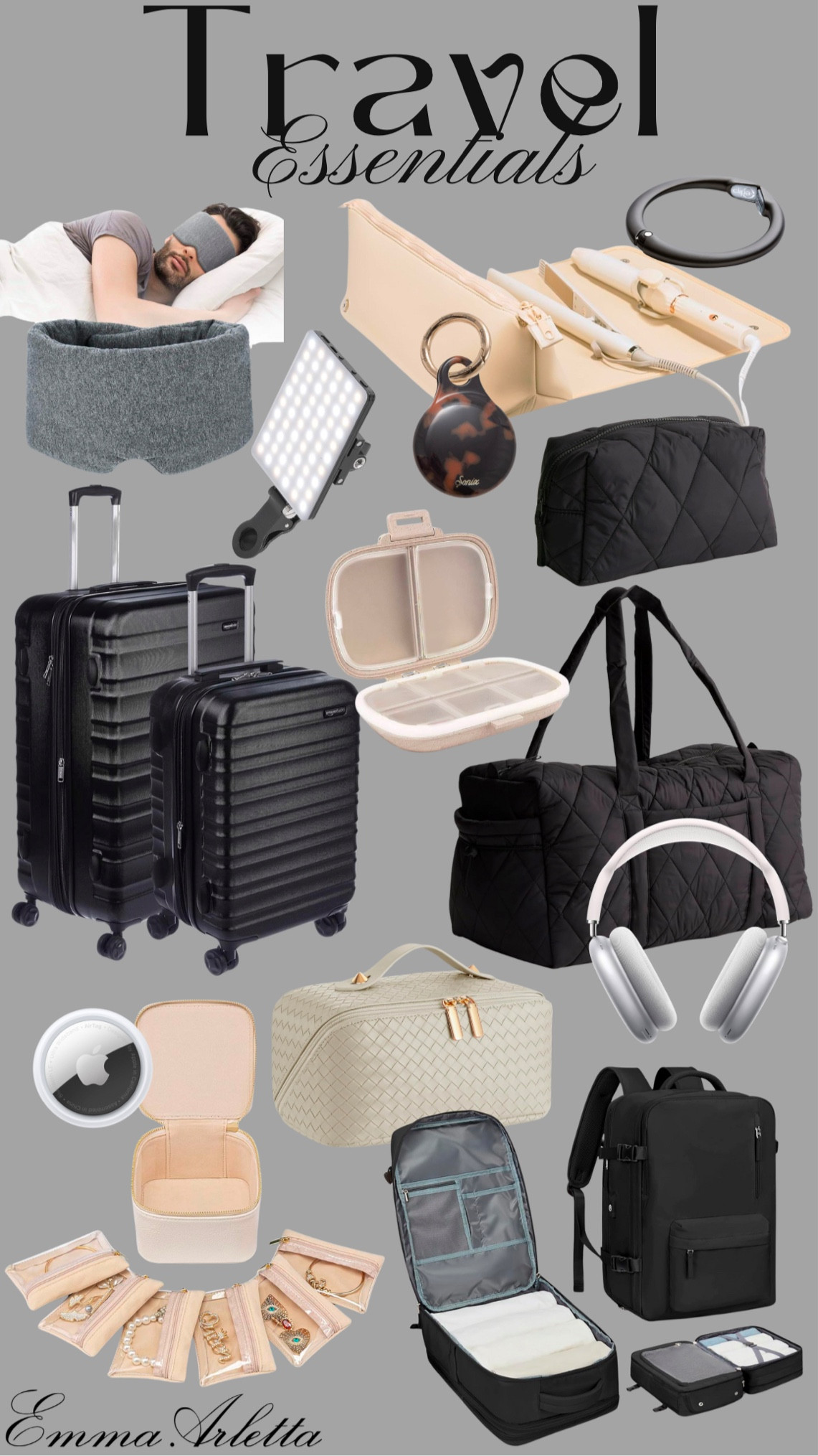 My travel essentials 🛫

Travel tips, travel accessories, travel essentials, airport essentials, travel

#LTKTravel #LTKFindsUnder100 #LTKGiftGuide