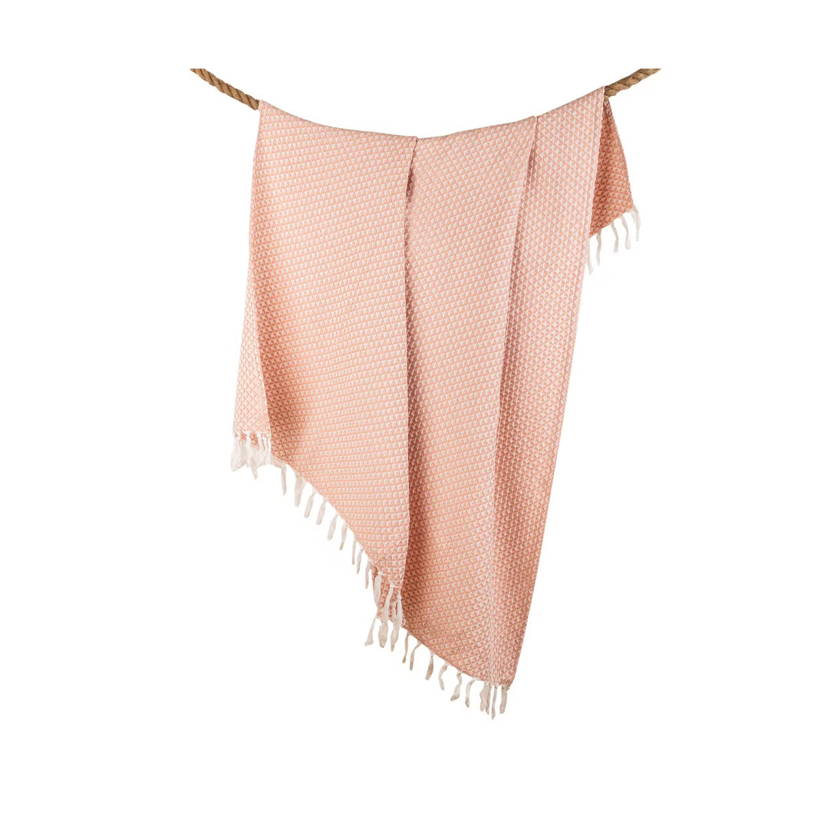 Eros Throw Blanket, Apricot, 50X60 | Target