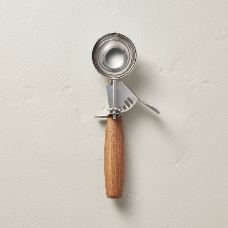 Wood & Stainless Steel Ice Cream Scoop - Hearth & Hand™ with Magnolia | Target