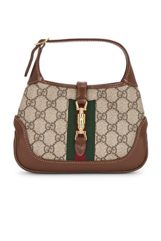 Gucci Mini Jackie 1961 Hobo Bag in Beige | FWRD 