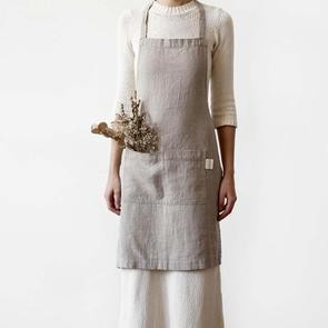 Washed Linen Apron | Bloomist