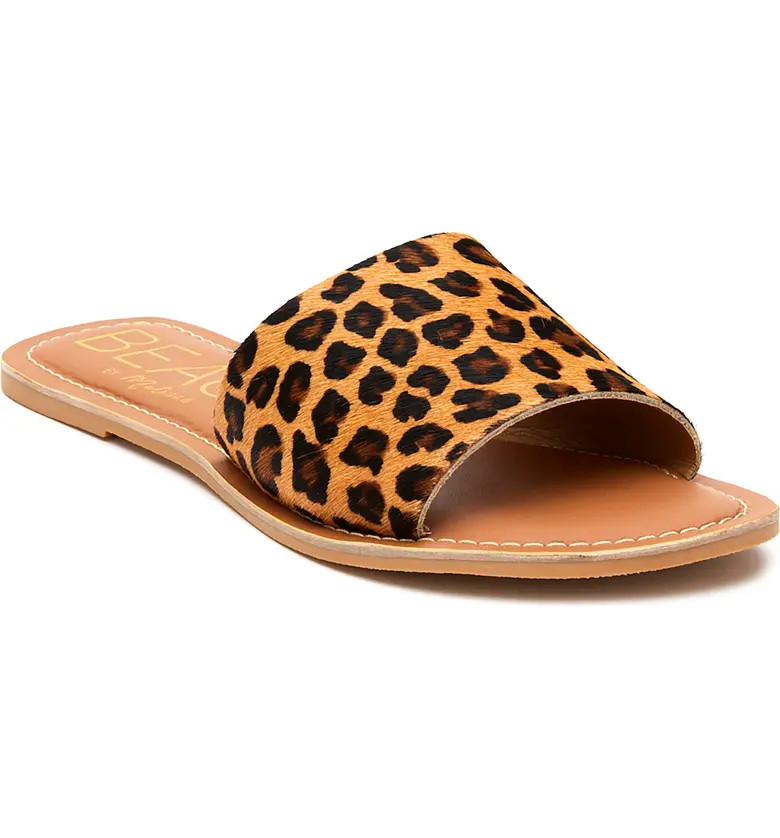Coconuts by Matisse Cabana Genuine Calf Hair Slide Sandal | Nordstrom