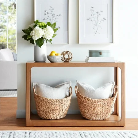 My Texas House Haven Console Table, Warm Brown | Walmart (US)